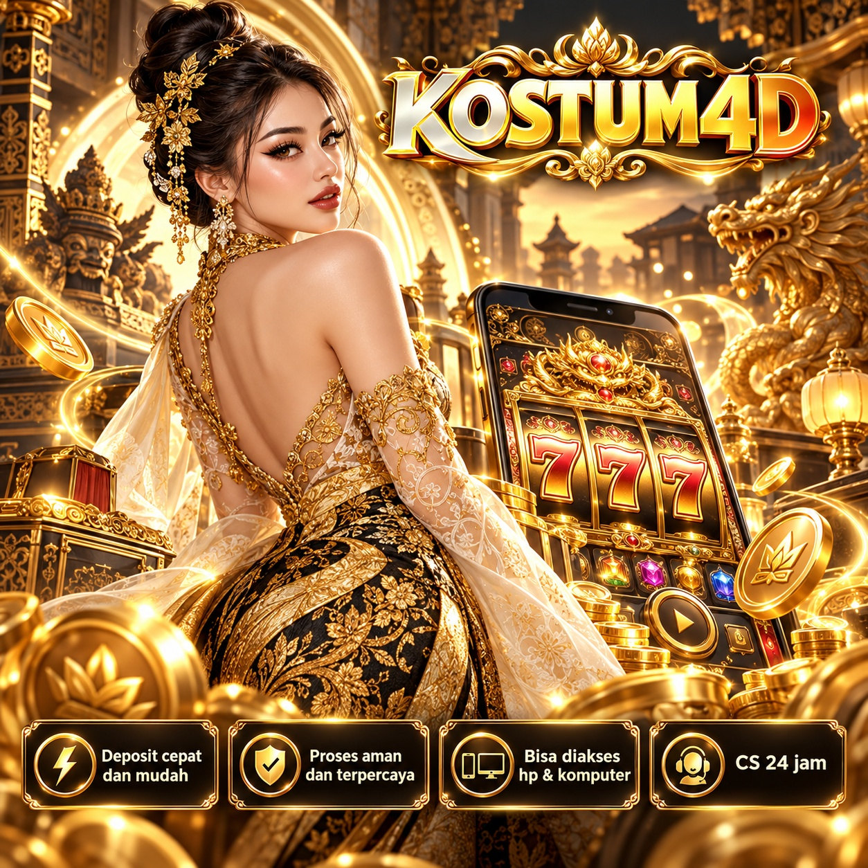 Banner promosi KOSTUM4D